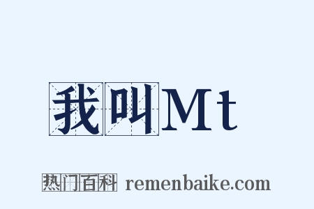 我叫Mt是什么意思的图片